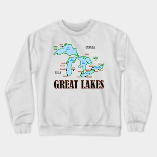 Great Lakes Crewneck Sweatshirt