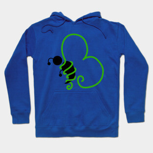 Bipolar Awareness Semicolon Butterfly Hoodie