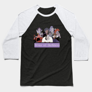 Divas of Darkness Baseball T-Shirt