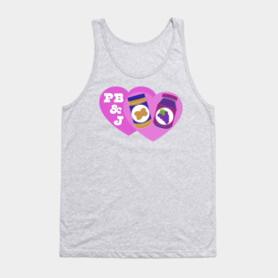 Peanut Butter and Jelly Day - PB & J Love Tank Top