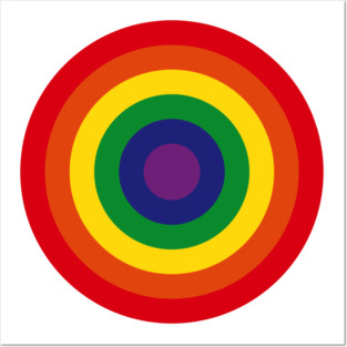 Rainbow Mod Target Posters and Art