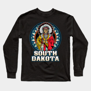 South Dakota Native American Culture Long Sleeve T-Shirt