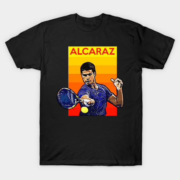 Carlos Alcaraz Tennis Champion Alcaraz T-Shirt TeePublic