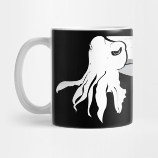 White Cuttlefish Mug