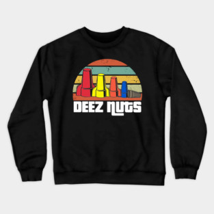 Deez nuts electrician vintage Crewneck Sweatshirt