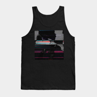 Vaporwave glitch Tank Top