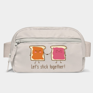 Peanut Butter and Jelly - Let's Stick Together! Bag