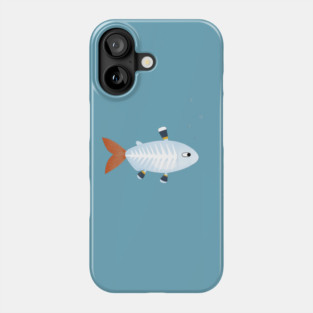 X-ray Tetra Fish Phone Case