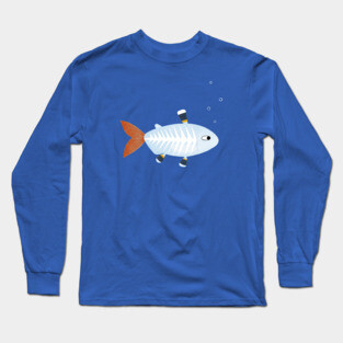X-ray Tetra Fish Long Sleeve T-Shirt