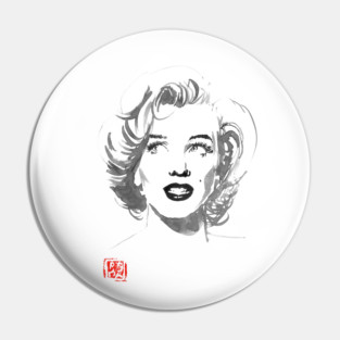 marilyn monroe looks left Pin