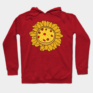 Pizza Daisy Flower Hoodie