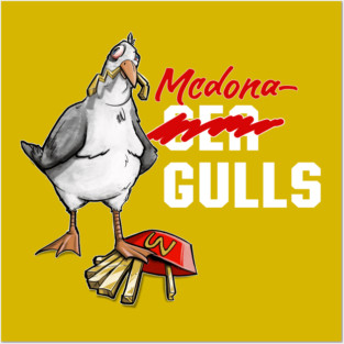 McDona-Gulls Posters and Art