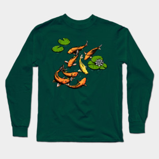 Golden Koi Long Sleeve T-Shirt