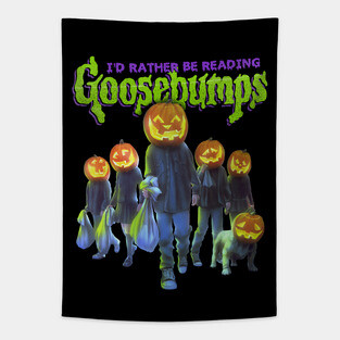 I'd Rather Be Reading Goosebumps Tapestry