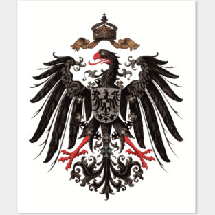 German Empire Imperial Eagle Posters and Art
