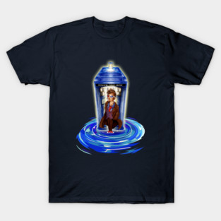 10th Doctor With cool 3D eyeglass T-Shirt