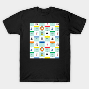 Monopoly cardboard game T-Shirt