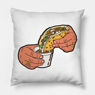 Birria Taco Pillow