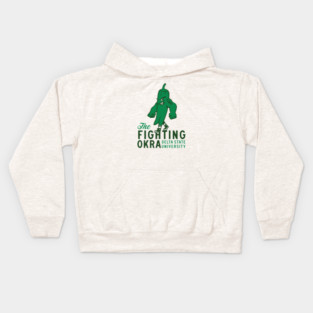 Delta State Fighting Okra Kids Hoodie