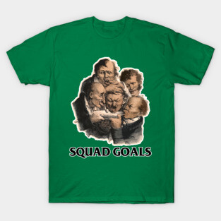 Squad Goals Vintage Design Tee T-Shirt
