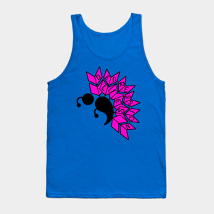 Depression Lies Semicolon Butterfly Tank Top