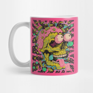 Skull Fallin love Mug