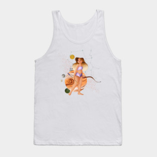 Sagittarius sign Tank Top