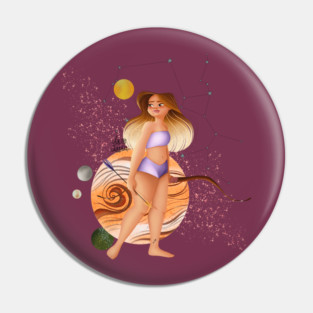 Sagittarius sign Pin