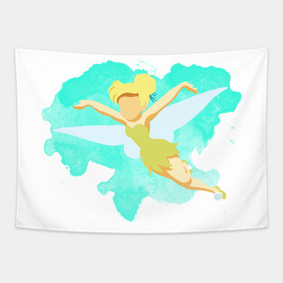 Tinkerbell Minimalist Tapestry