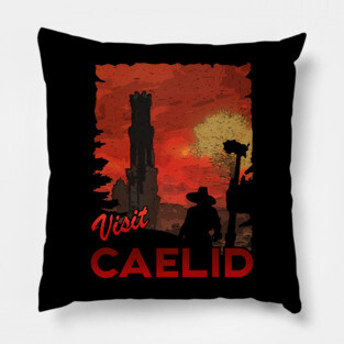 Visit Caelid - Elden Ring Pillow