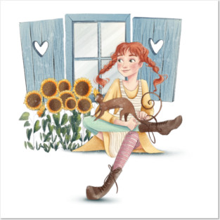 Pipi longstocking Posters and Art