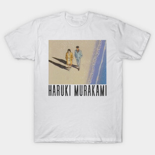Haruki Murakami 村上 春樹 // Retro Fan Art Design T-Shirt