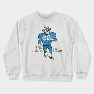 Mid Century Houston Oilers Design Crewneck Sweatshirt