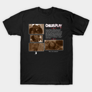 Child's Play (1988) Synopsis Design T-Shirt