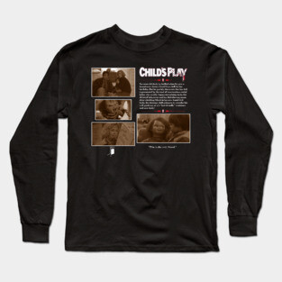 Child's Play (1988) Synopsis Design Long Sleeve T-Shirt