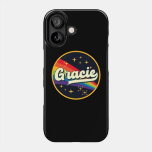 Gracie // Rainbow In Space Vintage Style Phone Case