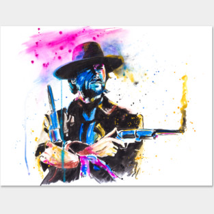 Clint Eastwood the Legend Posters and Art