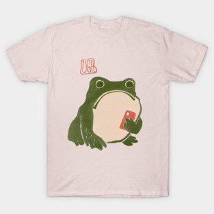Ugh Matsumoto Hoji Frog Art Print T-Shirt