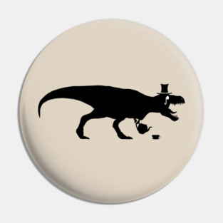 Tea-Rex Pin