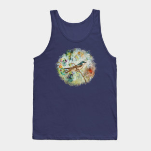 Spring Bluebird Tank Top