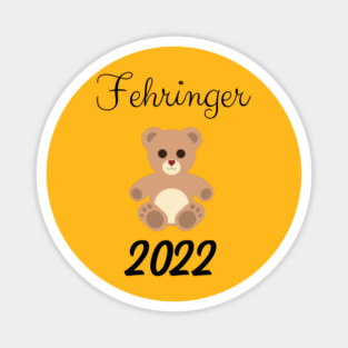 Fehringer Family 2022 Black Magnet