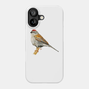 Colorful Chipping Sparrow Phone Case