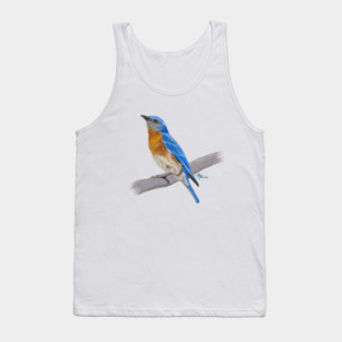 Eastern Bluebird Tank Top