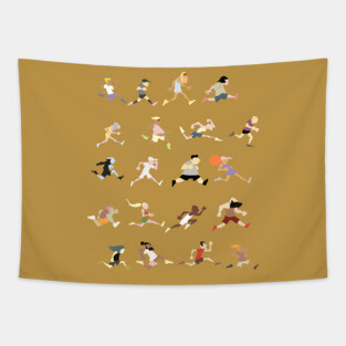 Runners Tapestry