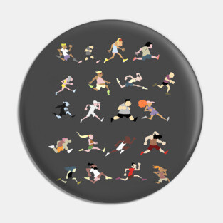 Runners Pin