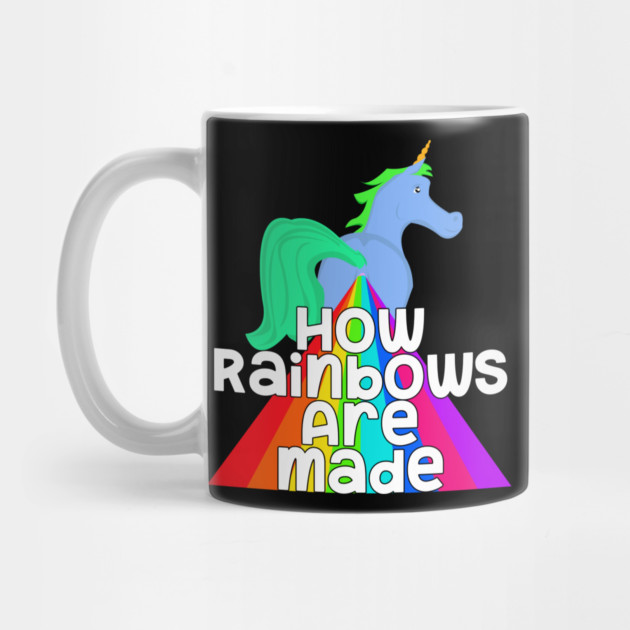 How Rainbows Are Made Unicorn Butt by belownormal