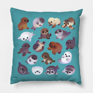Seal pup Pillow