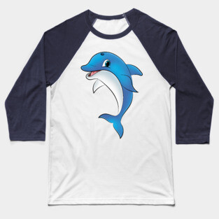 Dolphin Baseball T-Shirt