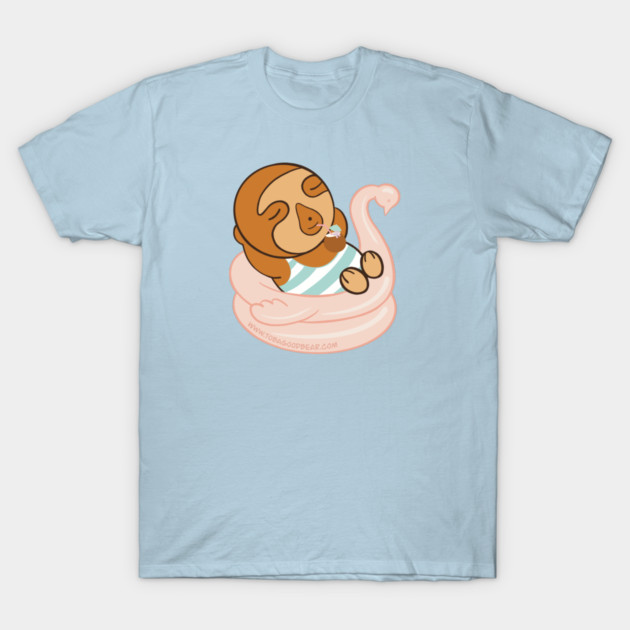 Life in the Sloth Lane T-Shirt by TobaGoodbear