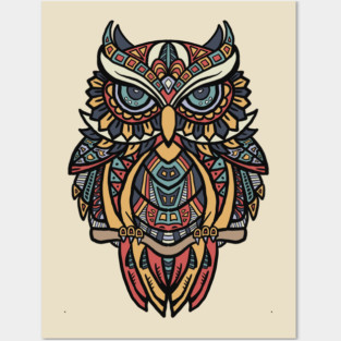 Perched Owl Posters and Art